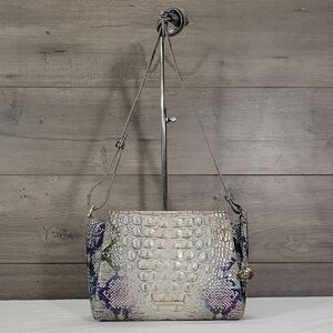Brahmin Hillary Small Spellbound Ombre Melbourne Leather Crossbody Shoulder Bag